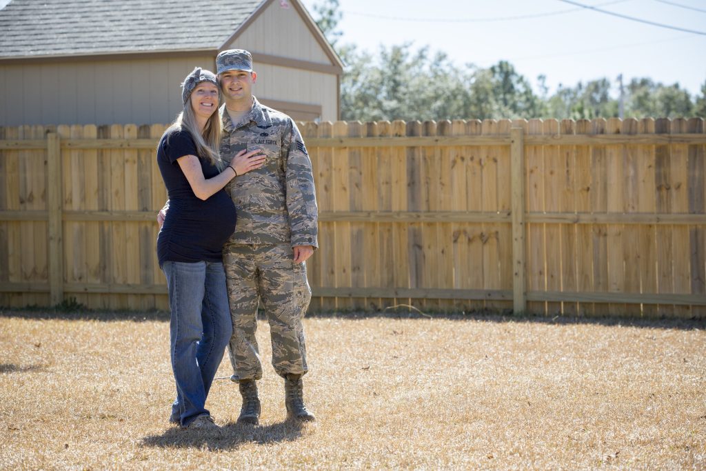 Woman becomes a surrogate as a military wife