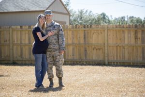 Woman becomes a surrogate as a military wife